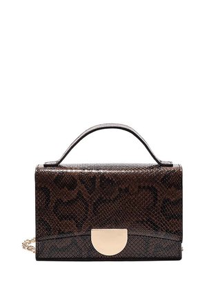 ANIMAL PRINT MINI - Sac bandoulière - mottled brown