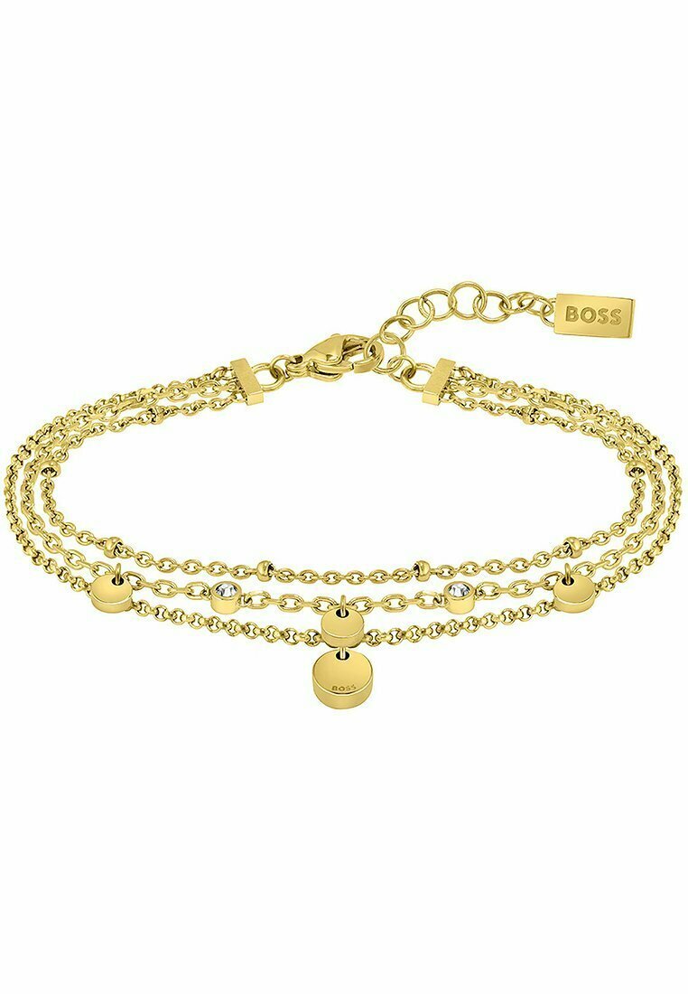 Liebeskind Berlin Bracciale Donna A Doppia Fila In Acciaio Inox – 17+3 Cm, Chiusura A Moschettone, In Scatola Regalo