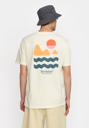 APPLICATION - Print T-shirt - offwhite