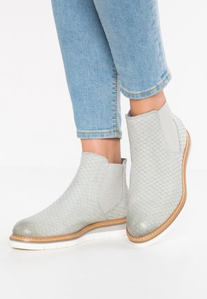 Tamaris Boots à talons - blue-grey