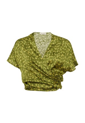 CROSSED - Blouse - leaf