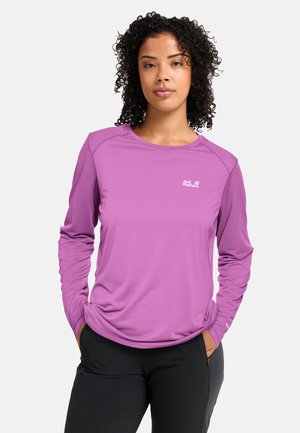 PRELIGHT SUNCOOL W - T-shirt à manches longues - foxglove