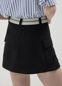 Calliope CON TASCONI  - Minijupe - nero