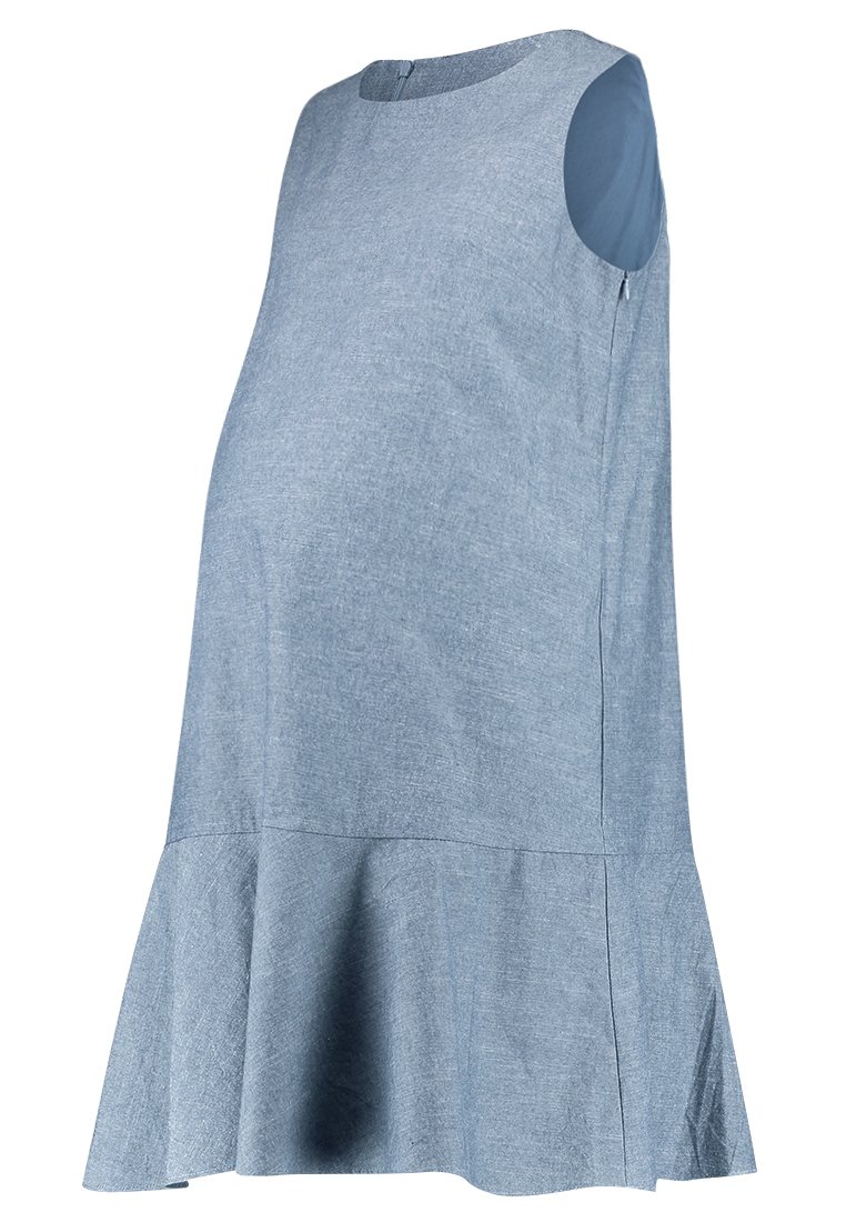 Spring Maternity Jurk blauw Spring Maternity Jurk blauw