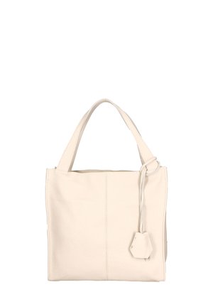 SHOULDER - Shopping bag - beige