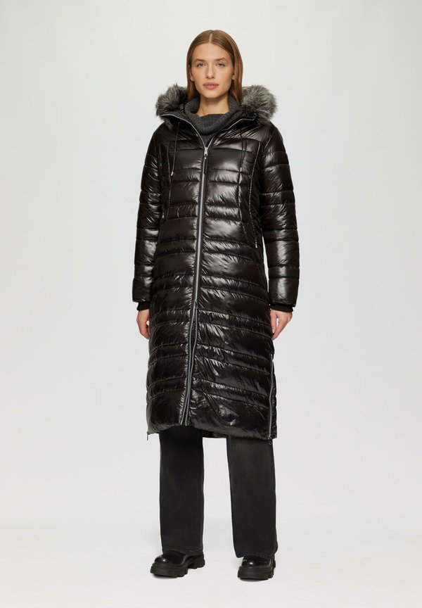 Wintermantel - schwarz