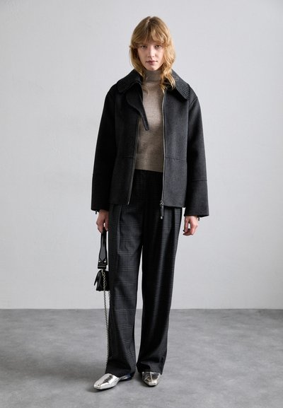 Proenza Schouler White Label POPPY - Light jacket - dark grey melange