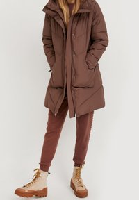 Finn Flare Zimní kabát - dark brown