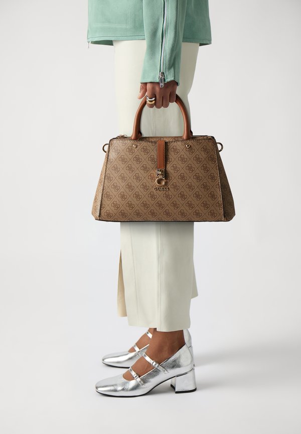 ZAMIRA LUXURY  - Handbag - latte logo