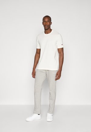 CREWNECK TEE 2 PACK - Basic T-shirt - ivory white/maroon