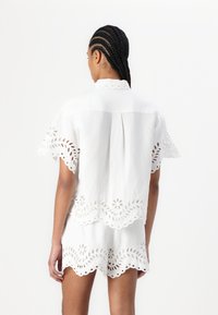 Malina CRESSIDA SHORT SLEEVE SHIRT - Užsagstoma palaidinė - white