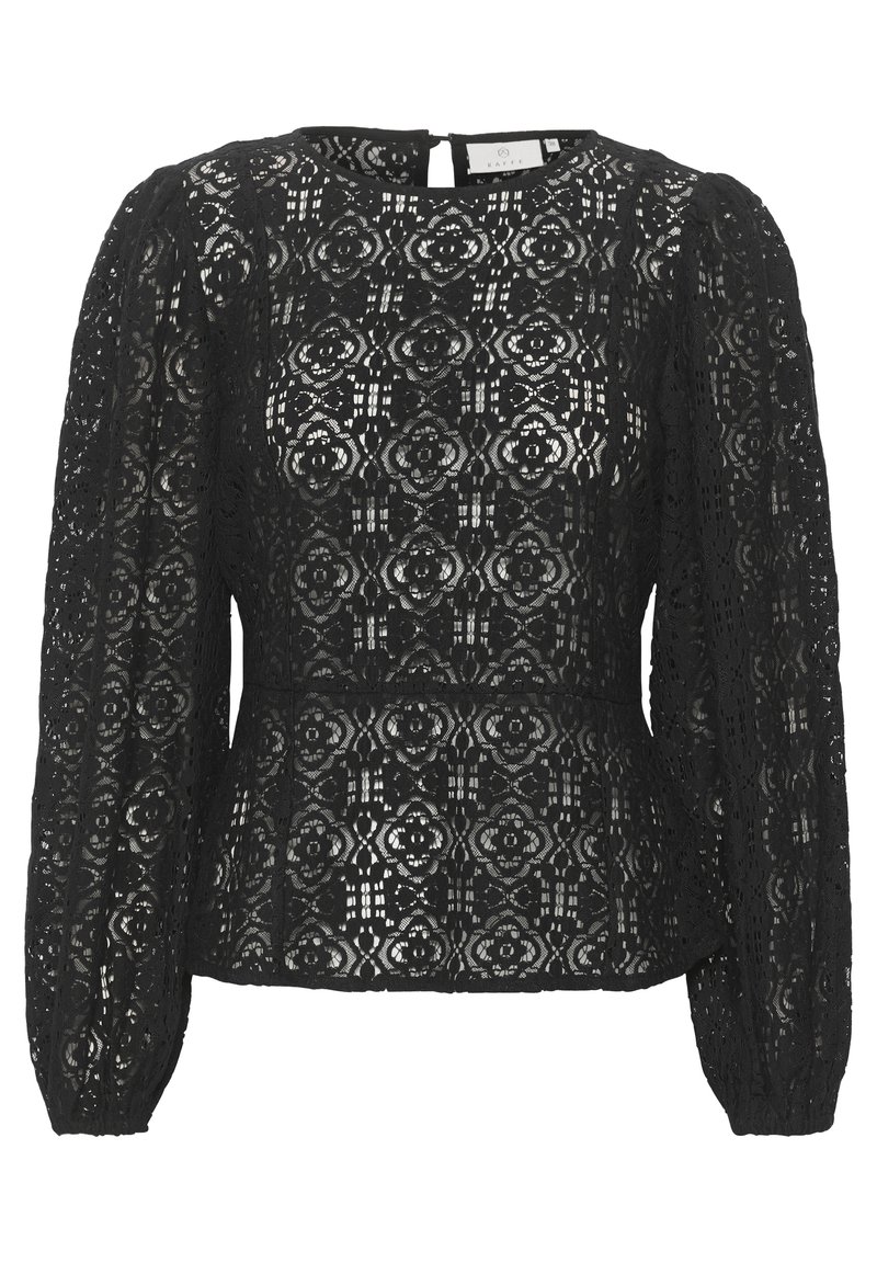 Kaffe Blouse gemêleerd zwart