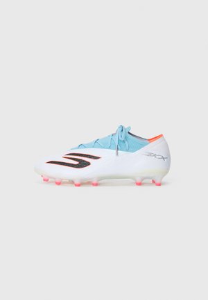 SKX 2 ELITE AG - Chaussures de football pour gazon synthétique - white/turquoise/pink