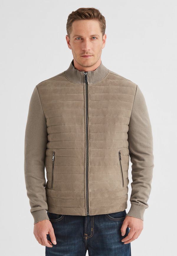 MSTurner - Lederjacke - stein