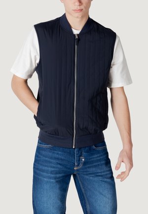REGULAR FIT - Smanicato - blu marine