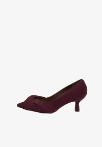 Ikke valgt, burgundy red