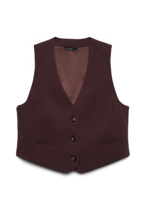 Weste - marrone