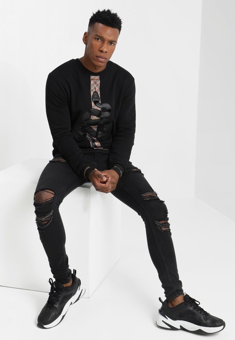 Glorious Gangsta LUCHESE Sweatshirt black Zalando.at Glorious Gangsta MARENOCREW Sweatshirt black Zalando.at