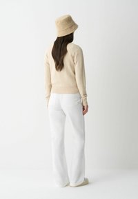 Colmar Originals MELANGE POLO-NECK - Strickpullover - sand