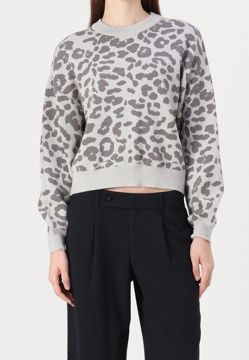 Noisy May Pullover - light grey