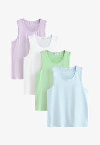 No seleccionado, blue white green lilac