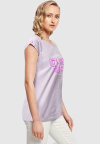 ABSOLUTE CULT Triko s potiskem - lilac