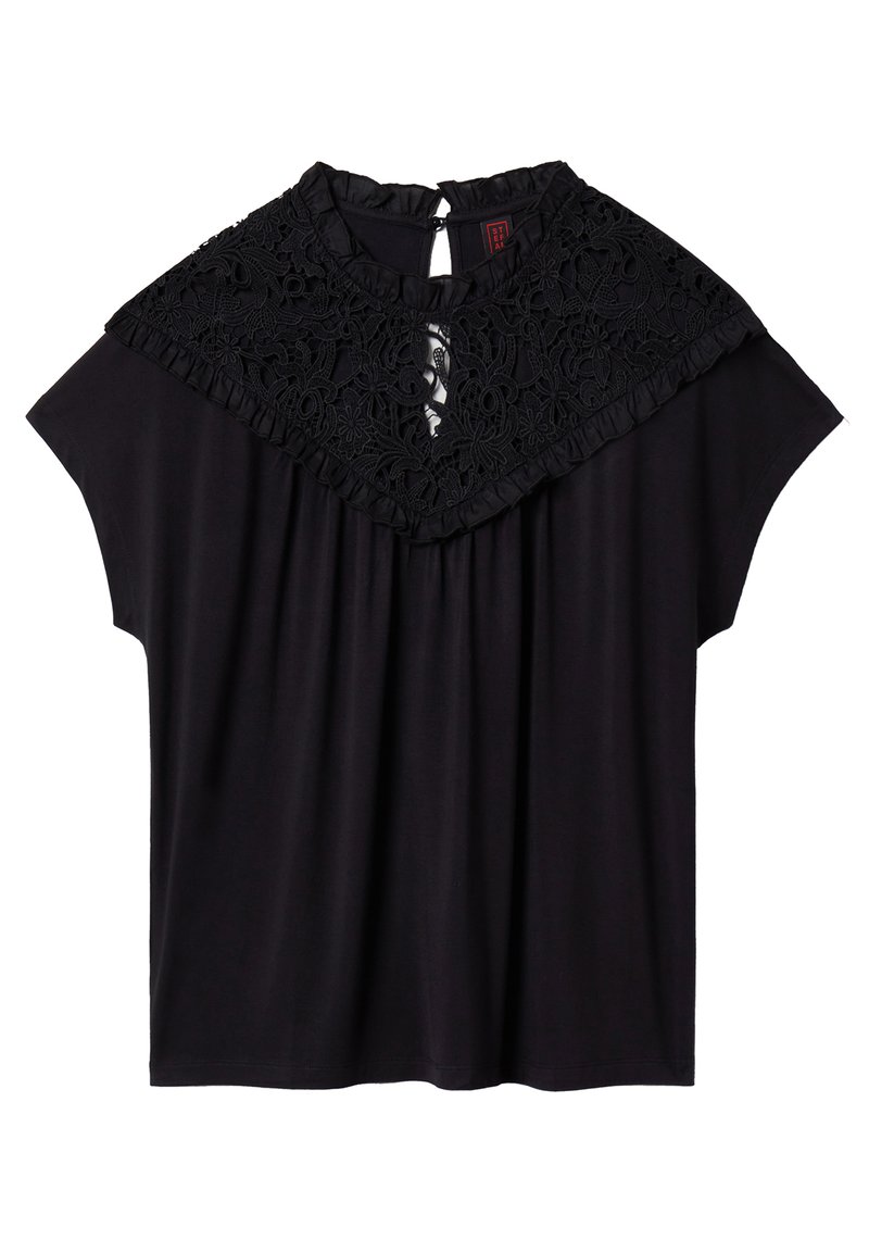 Stefanel Blouse zwart Stefanel Blouse zwart
