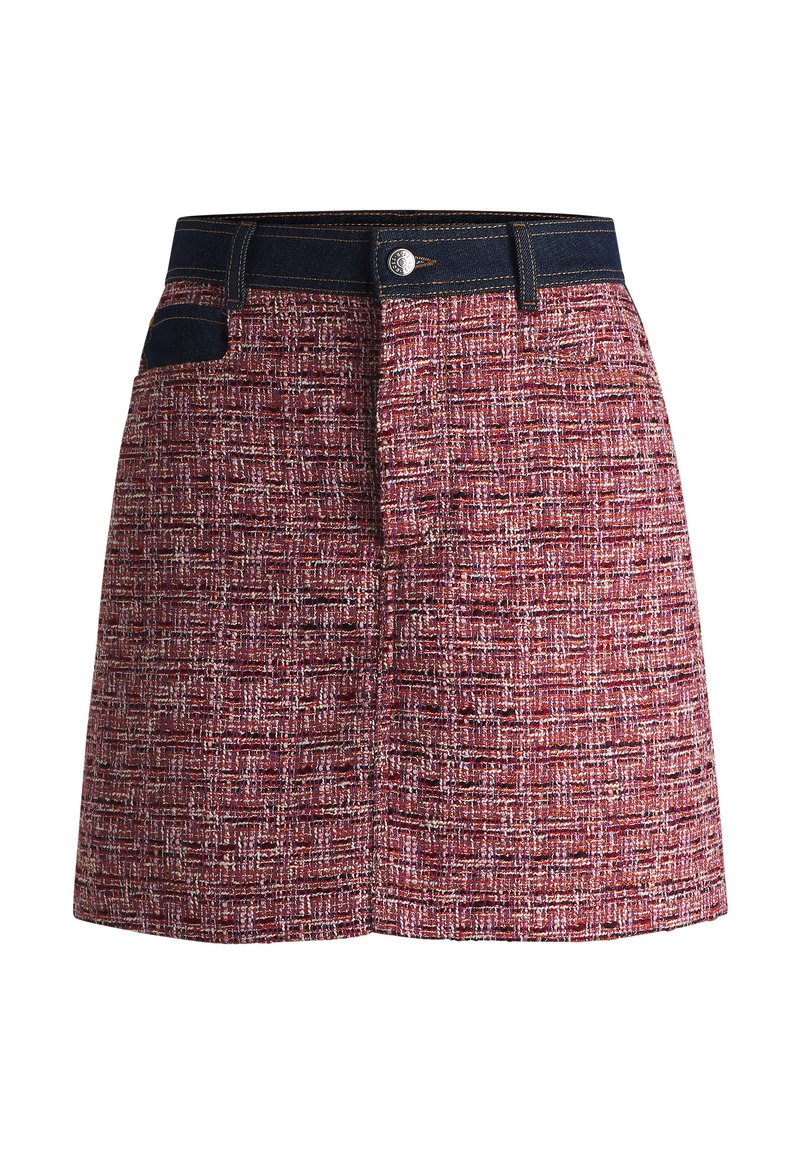 Boss Minirok donkerroze Boss Minirok donkerroze