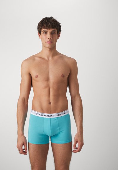 Polo Ralph Lauren TRUNK 3 PACK - Ozke boksarice - celadon/turquoise/purple