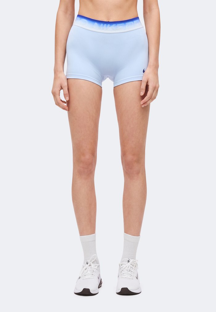 Nike SHORT - Leggings - hydrogen blue/aluminum