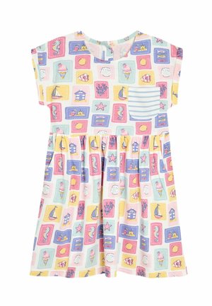 REGULAR FIT - DROP SHOULDER  - Jersey dress - blue nautical