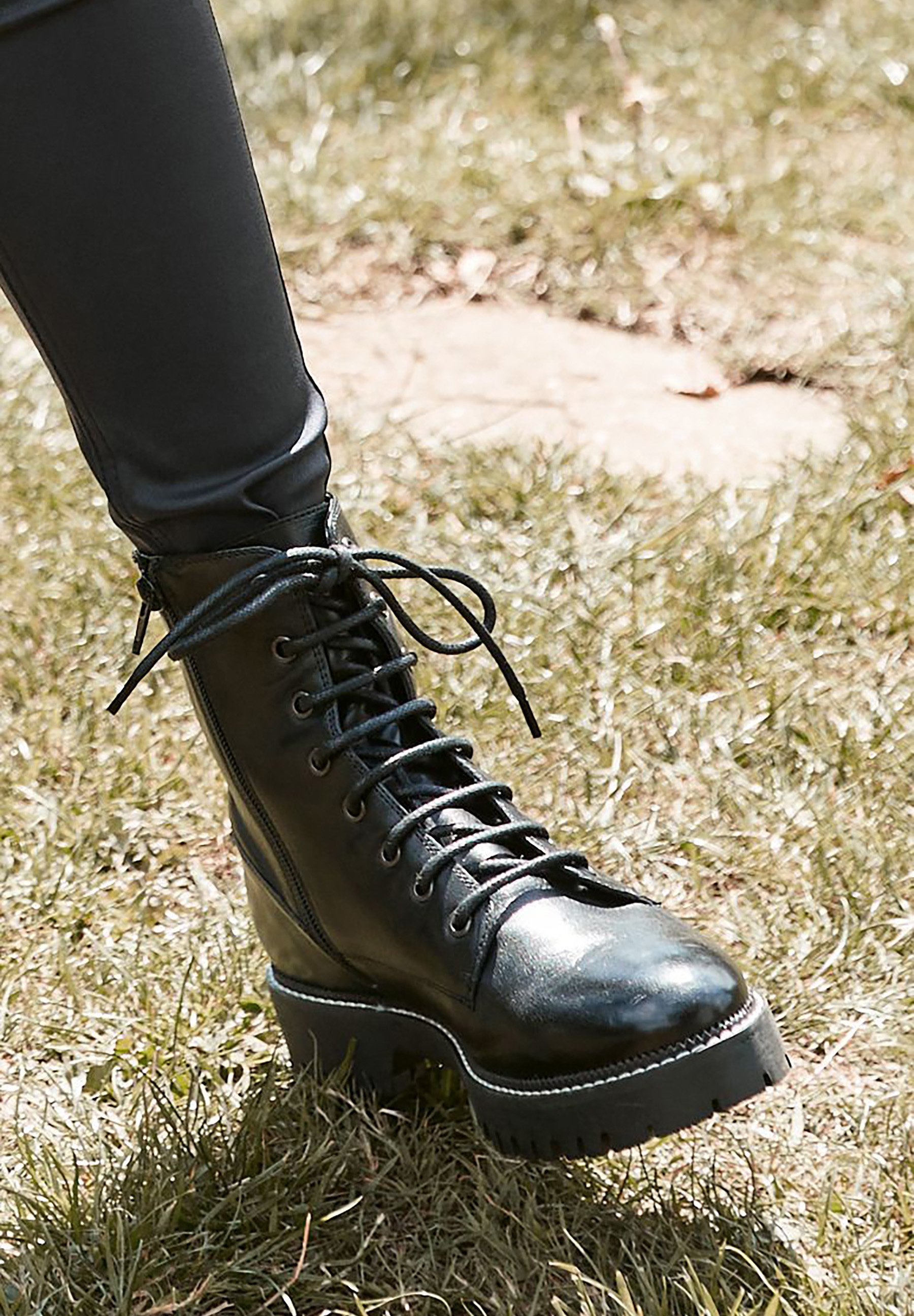 Next FOREVER COMFORT - Botines con cordones - black/negro - Zalando.es
