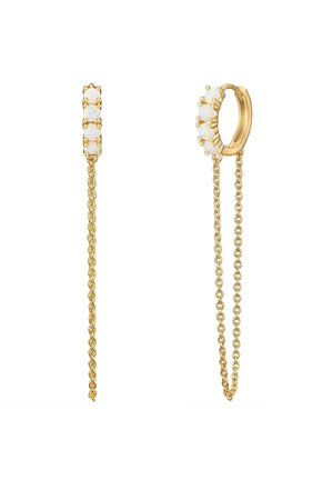 Earrings - gelbgoldfarben