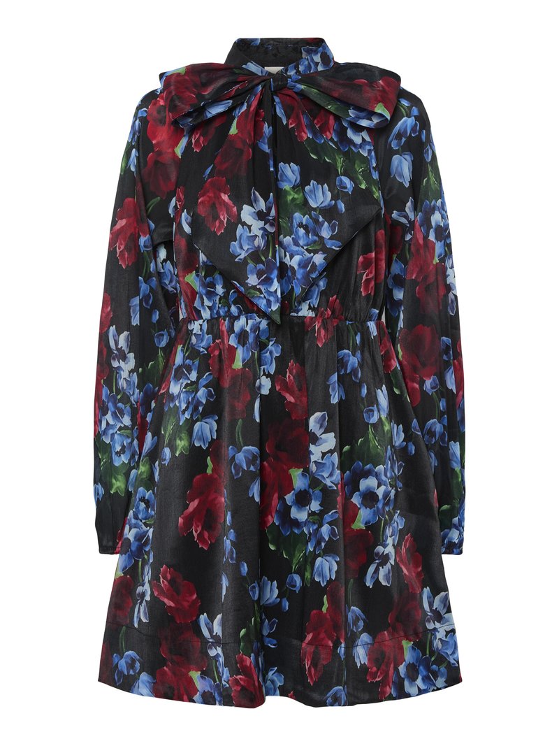 YAS Cocktailjurk zwart