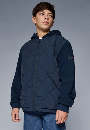 MIX MEDIA QUILTED JACKET - Overgangsjakke - dark night navy