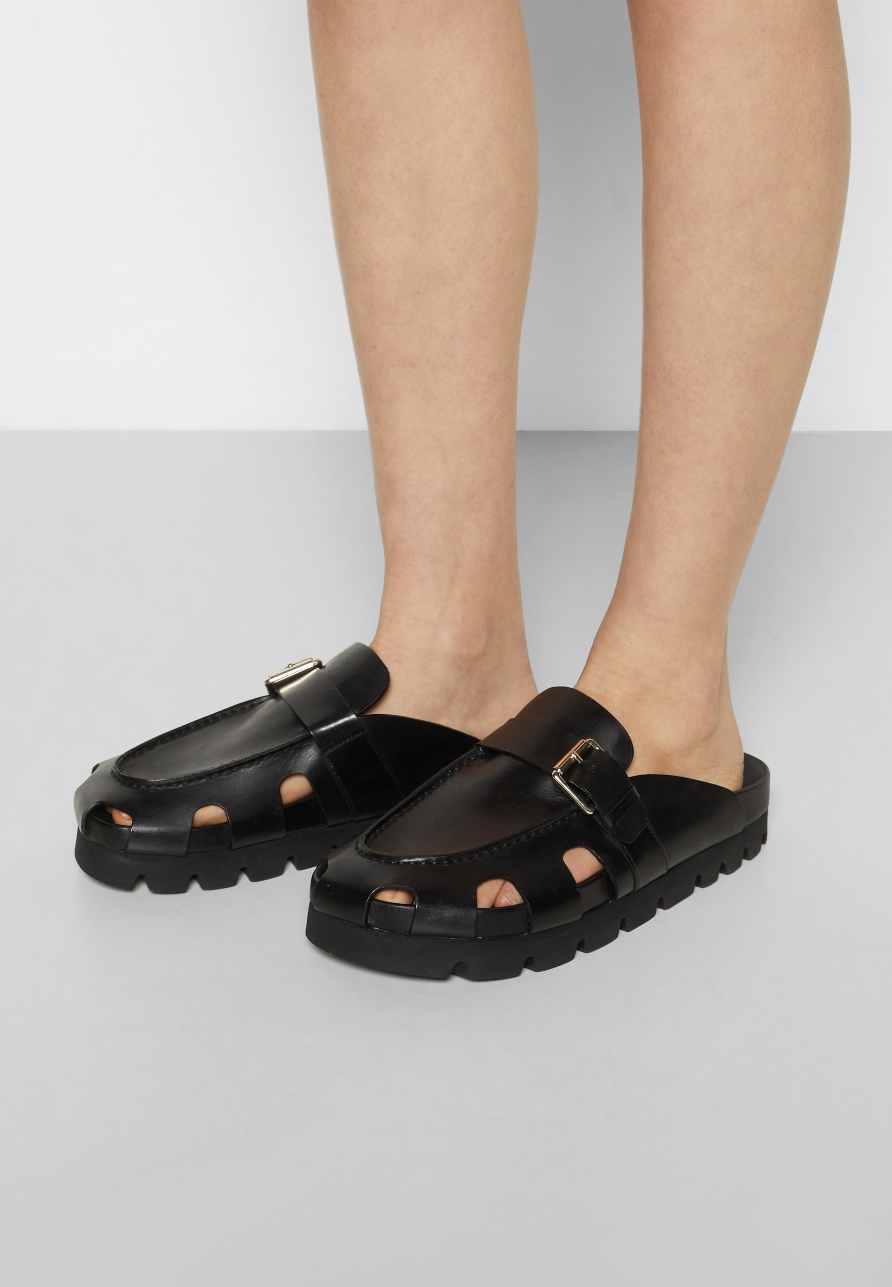 Grenson DOTTY - Mules - black colorado 