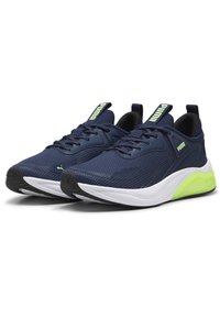 Puma CELL THRILL UNISEX - Cestná bežecká obuv - club navy fizzy apple