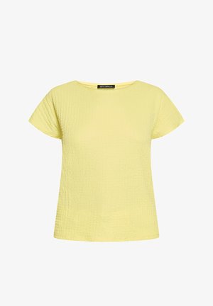 Betty Barclay, BETTY BARCLAY MIT U-BOOT-AUSSCHNITT STRUKTURSHIRT - Blouse - gelb