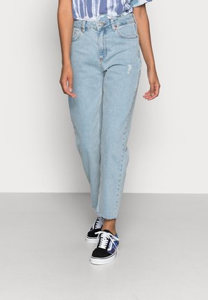 Jeans straight leg - rinsed denim