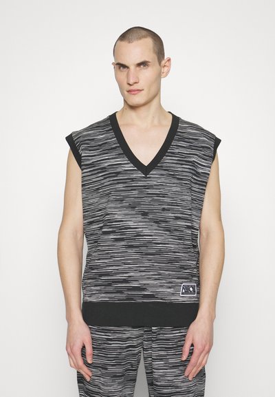 Missoni VEST - Pullover - black/white