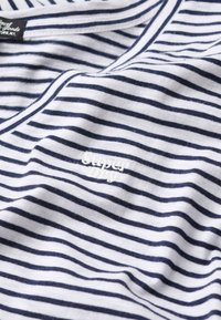 Niet geselecteerd, navy optic stripe
