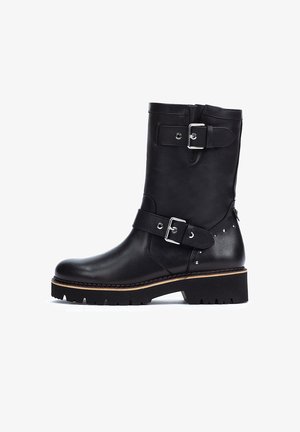 Pikolinos VICAR - Bottines de cowboy / motard - black