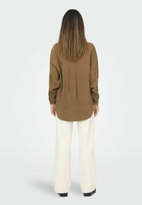 ONLY Button-down blouse - toffee
