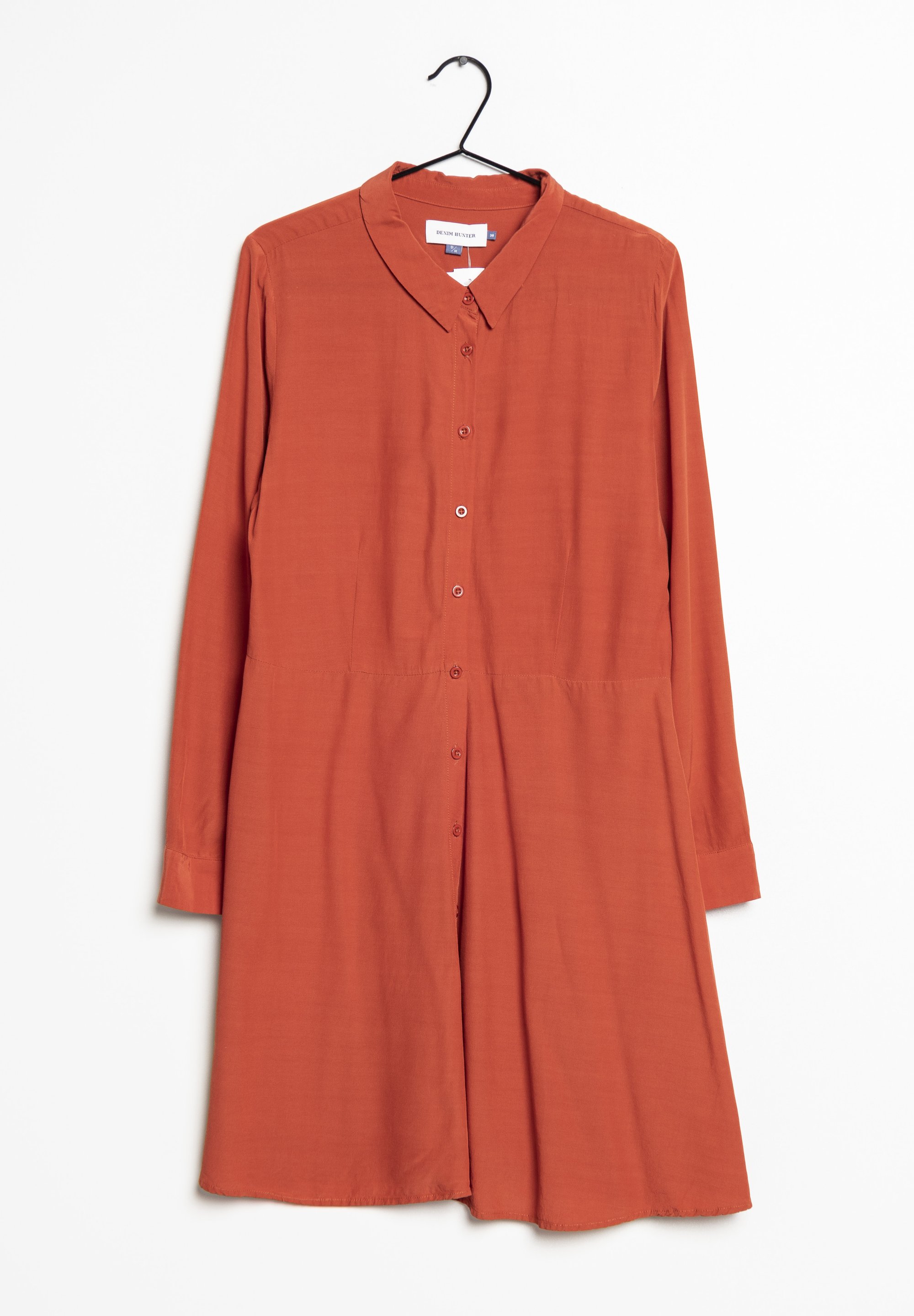 Denim Hunter Shirt dress - orange - (Pre-owned) - Zalando