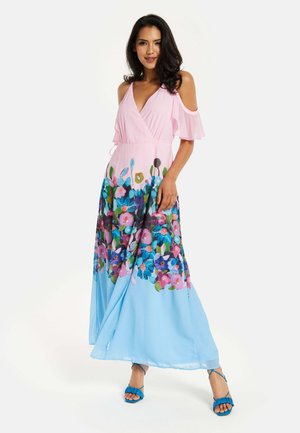 FLORAL WITH FRILL DETAILS - Maxi dress - multi coloured