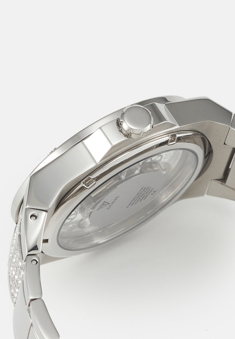 Herren Analoguhren | Guess BIG REVEAL Uhr silver-coloured/silberfarben - NT42078 Herren Analoguhren | Guess BIG REVEAL Uhr silver-coloured/silberfarben - NT42078