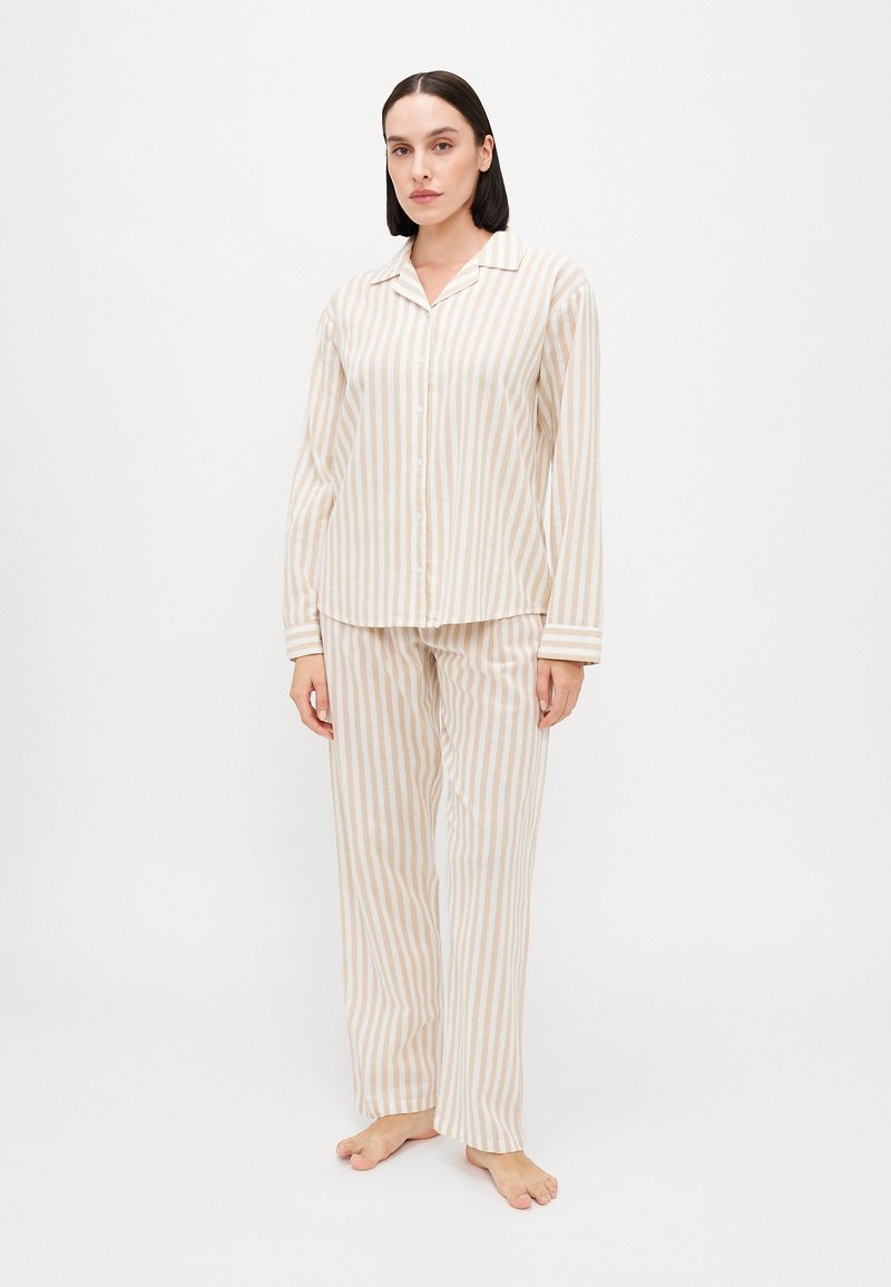 ONLY ONLKATHERINE STRIPE NIGHTWEAR - Pyjama - birch