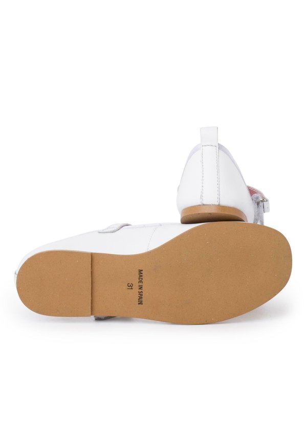 MERCEDITAS CEREMONIA   – Riemchenballerina – blanco