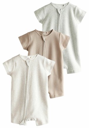 TWO WAY ZIP 3 PACK  - REGULAR FIT - Magamisriided - neutral