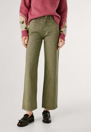 Pepe Jeans UHW LEXA - Jean droit - khaki green